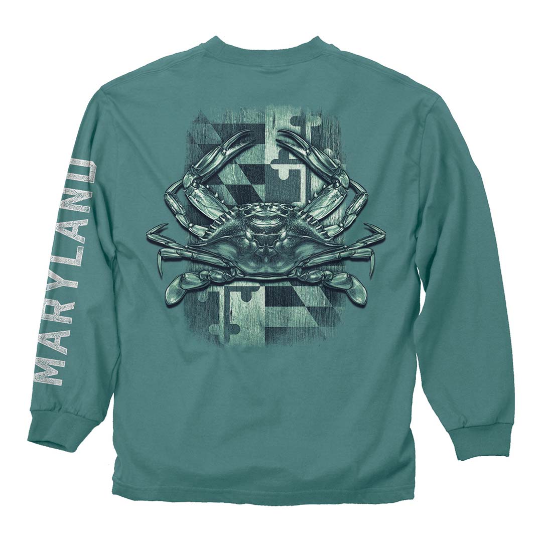 MDMYMD - Flag Crab Long Sleeve