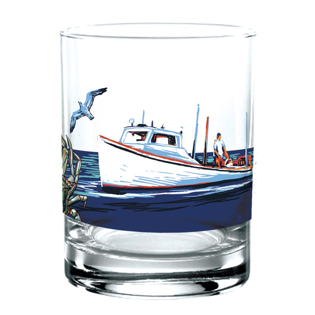 OLD BAY - Scene Wraps Rocks Glass