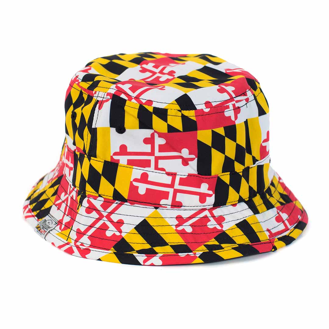 MDMYMD - Maryland Flag Bucket Hat