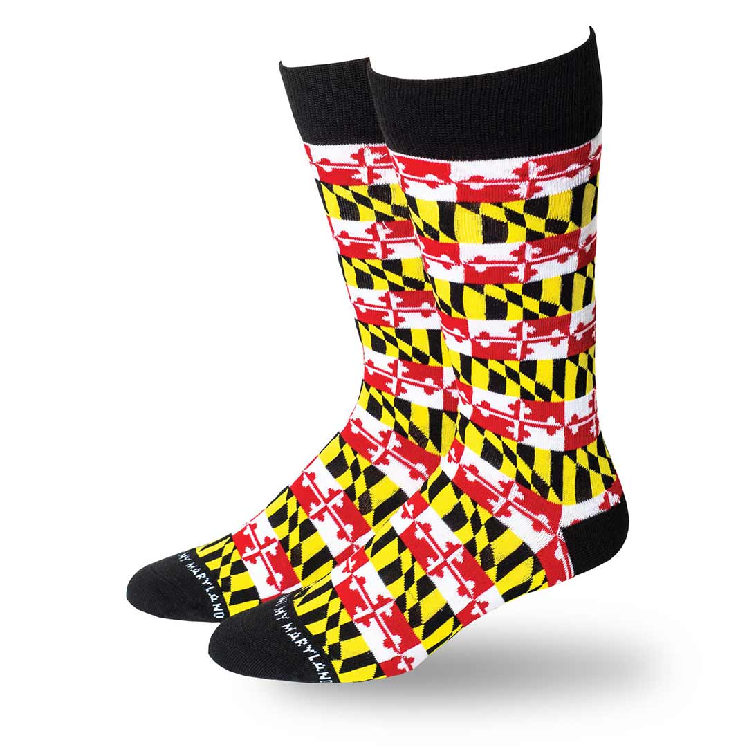MDMYMD - Flag Stripes Dress Socks