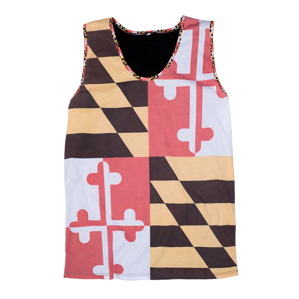 MDMYMD - Maryland Flag Tank Top