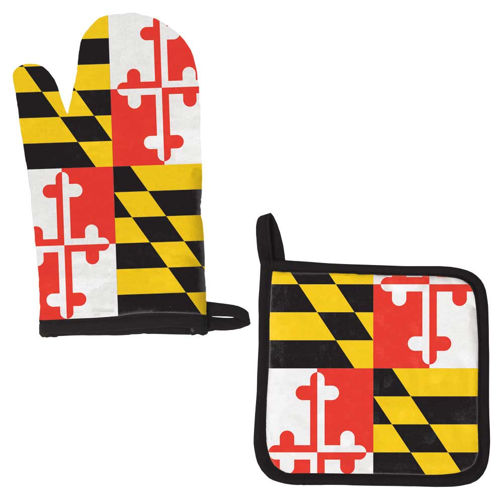 MDMYMD - Maryland Flag Kitchen Set