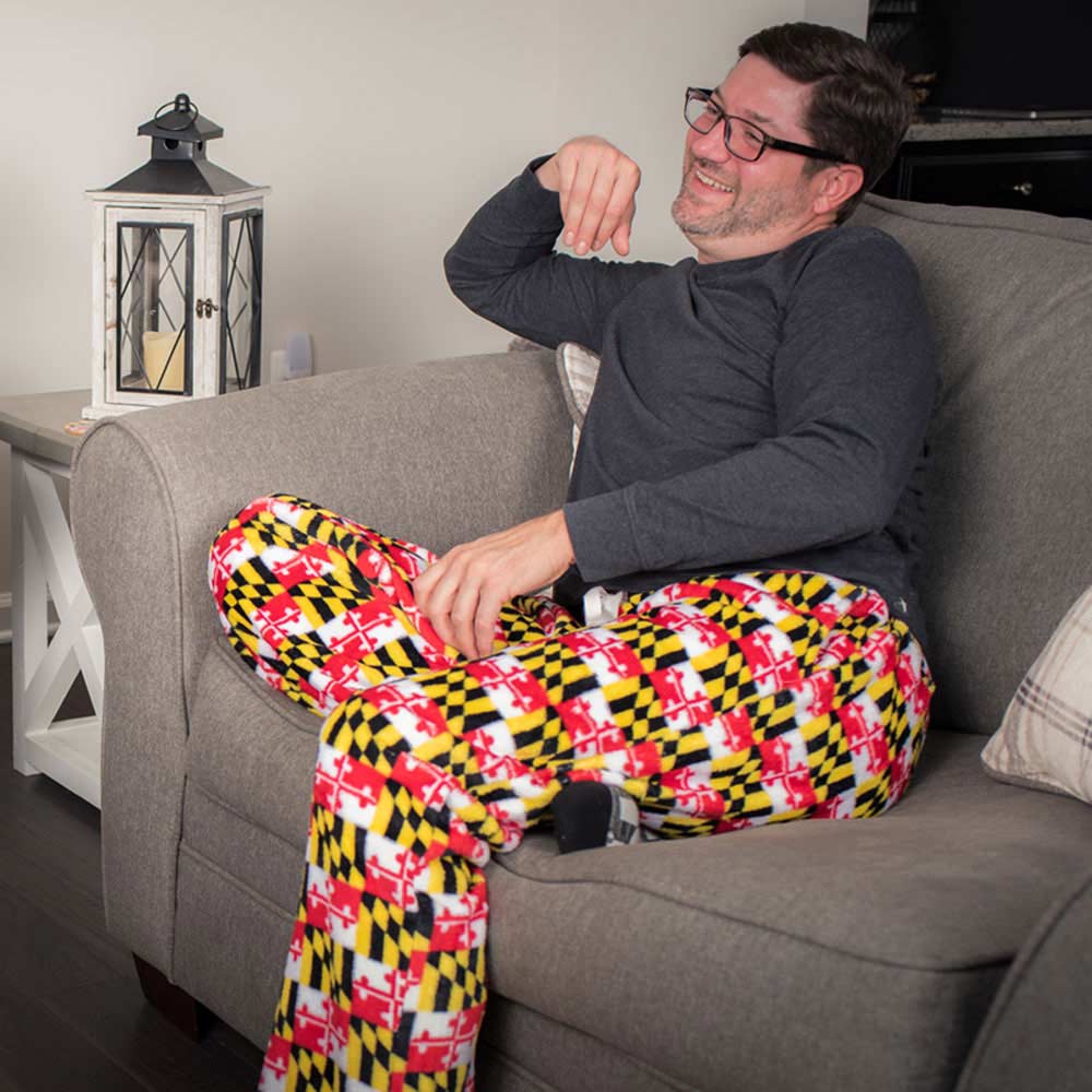 MDMYMD - Flag Fuzzy Lounge Pants