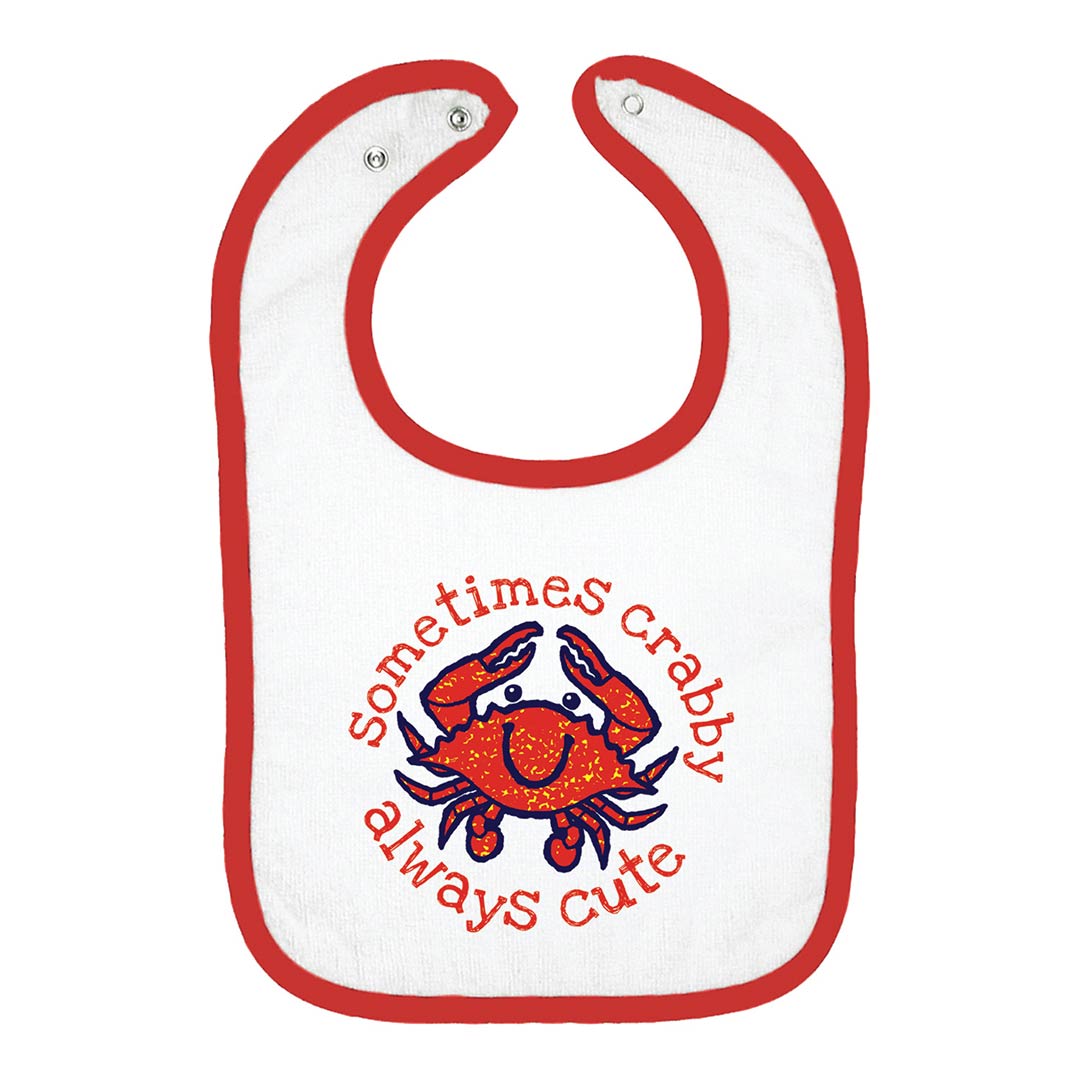 MDMYMD - Sometimes Crabby Bib