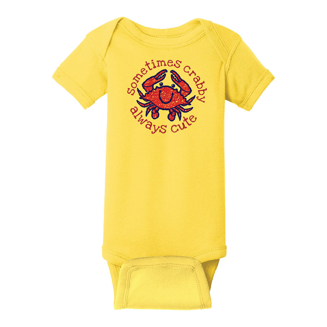 MDMYMD - Sometimes Crabby Infant Bodysuit
