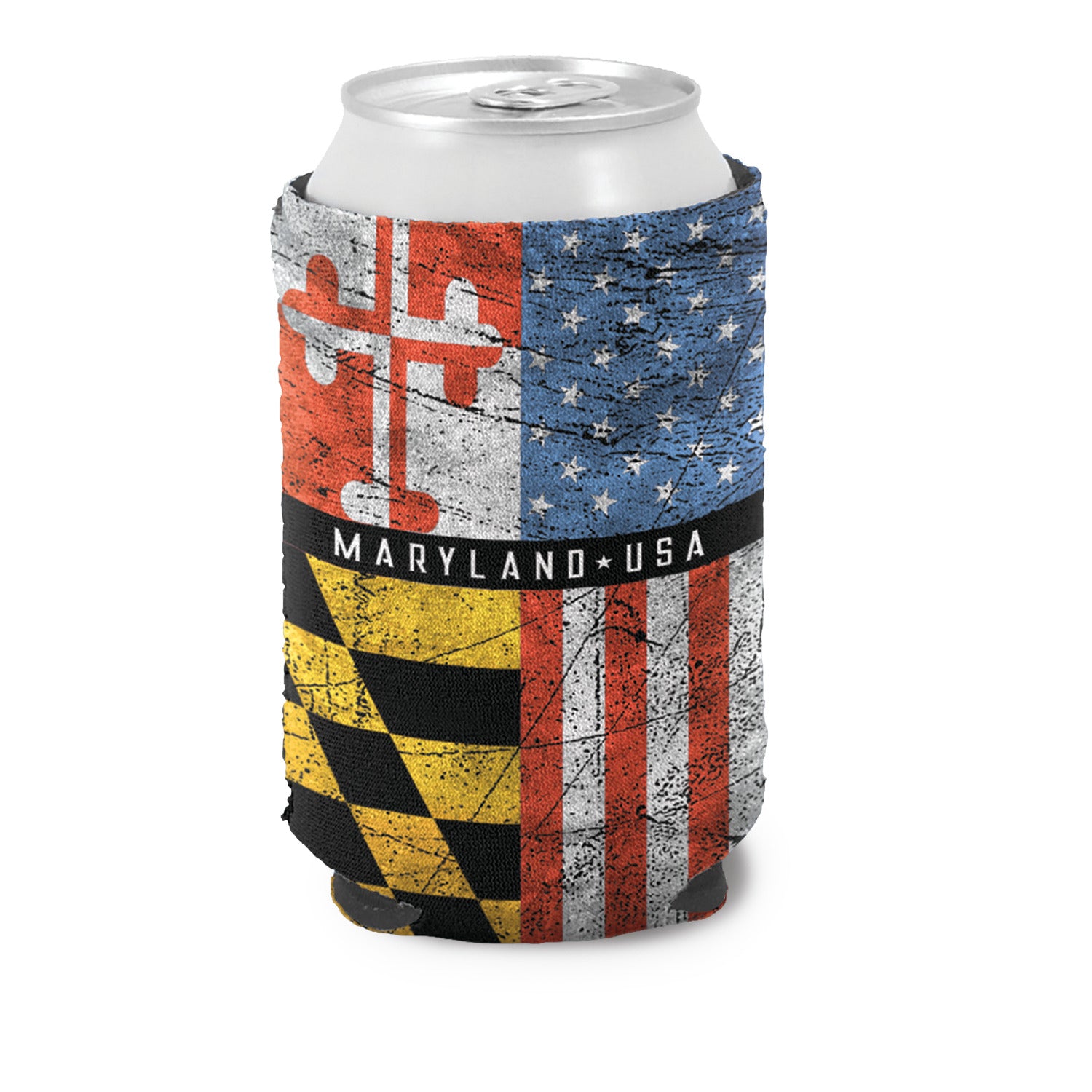 MDMYMD - USA Flags Can Holder