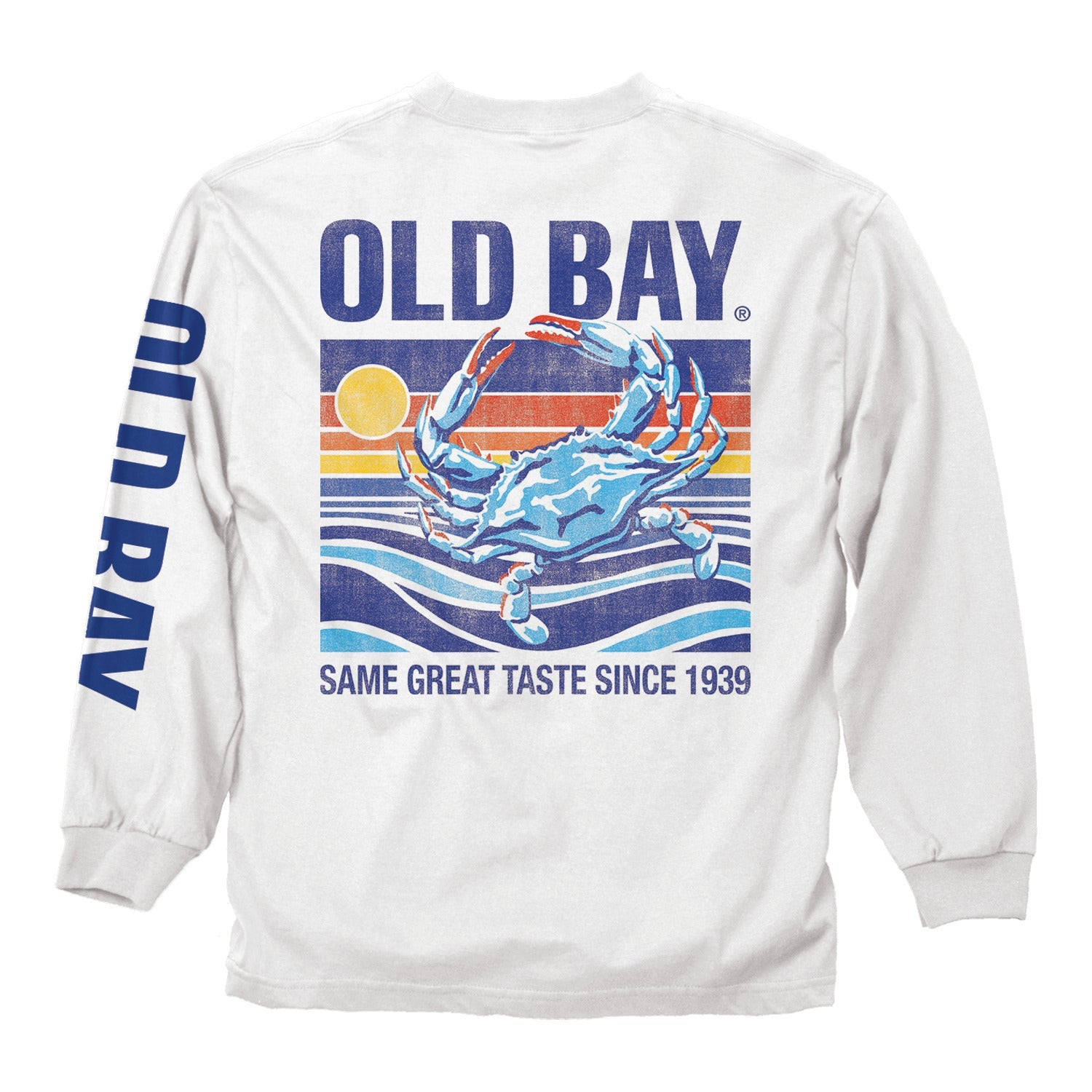 OLD BAY - Retro Crab Scene Long Sleeve