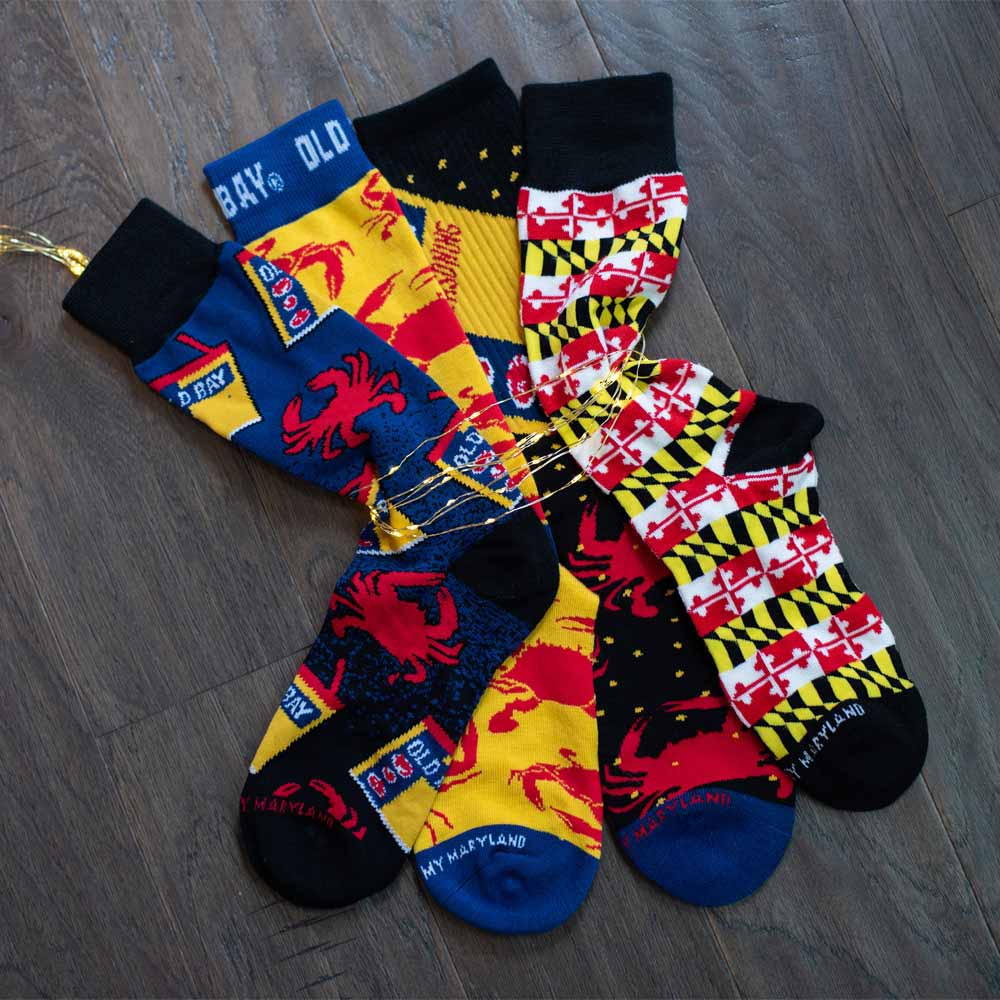 MDMYMD - Flag Stripes Dress Socks