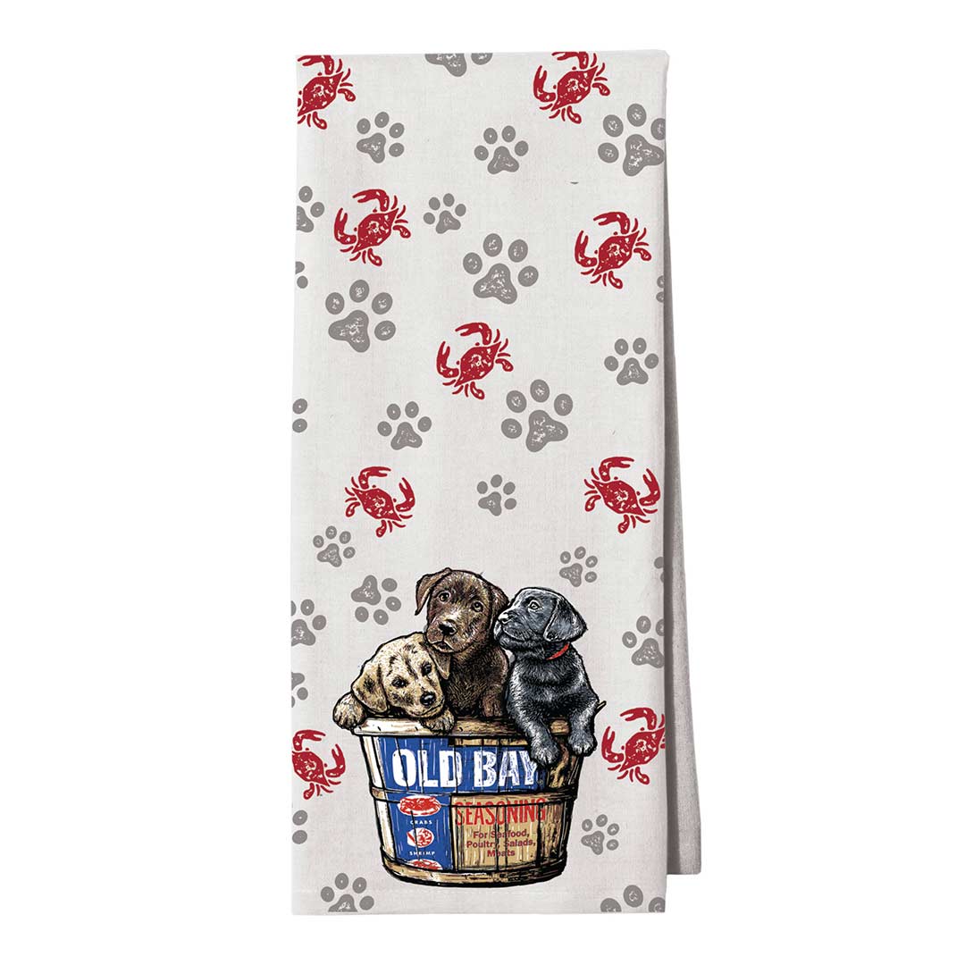 OLD BAY - Puppy Kitchen Towel