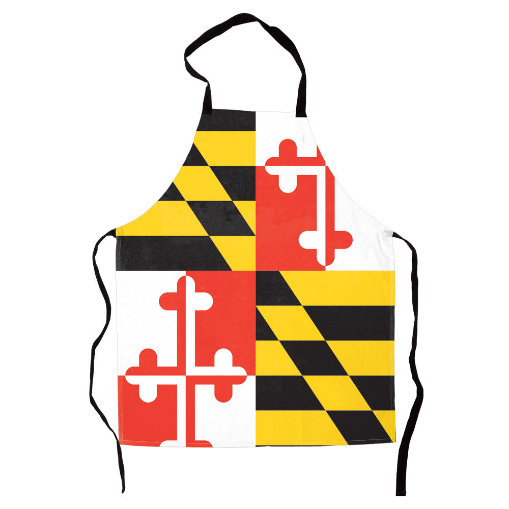 MDMYMD - Maryland Flag Apron
