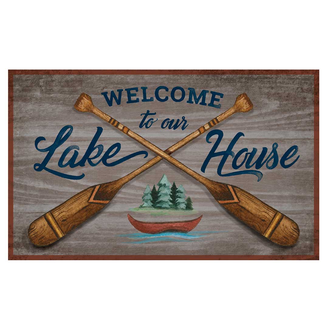 MDMYMD - Lake House Floor Mat