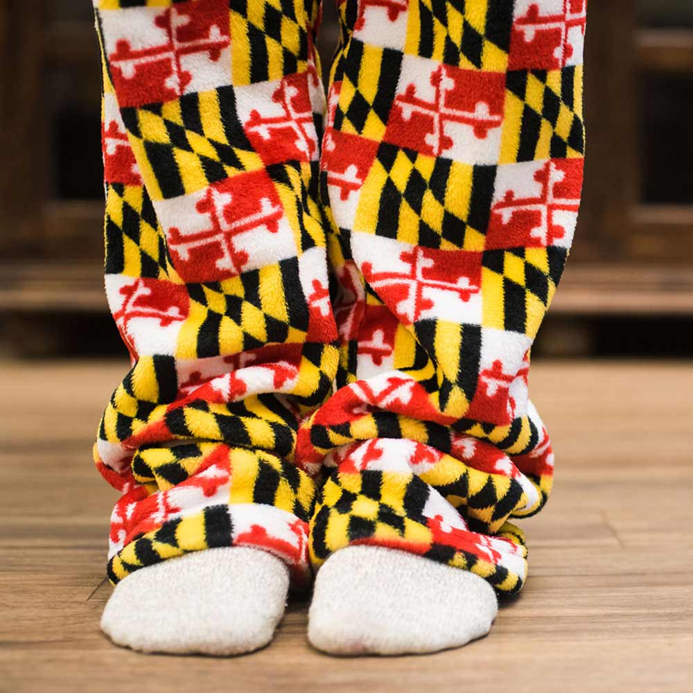 MDMYMD - Flag Fuzzy Lounge Pants