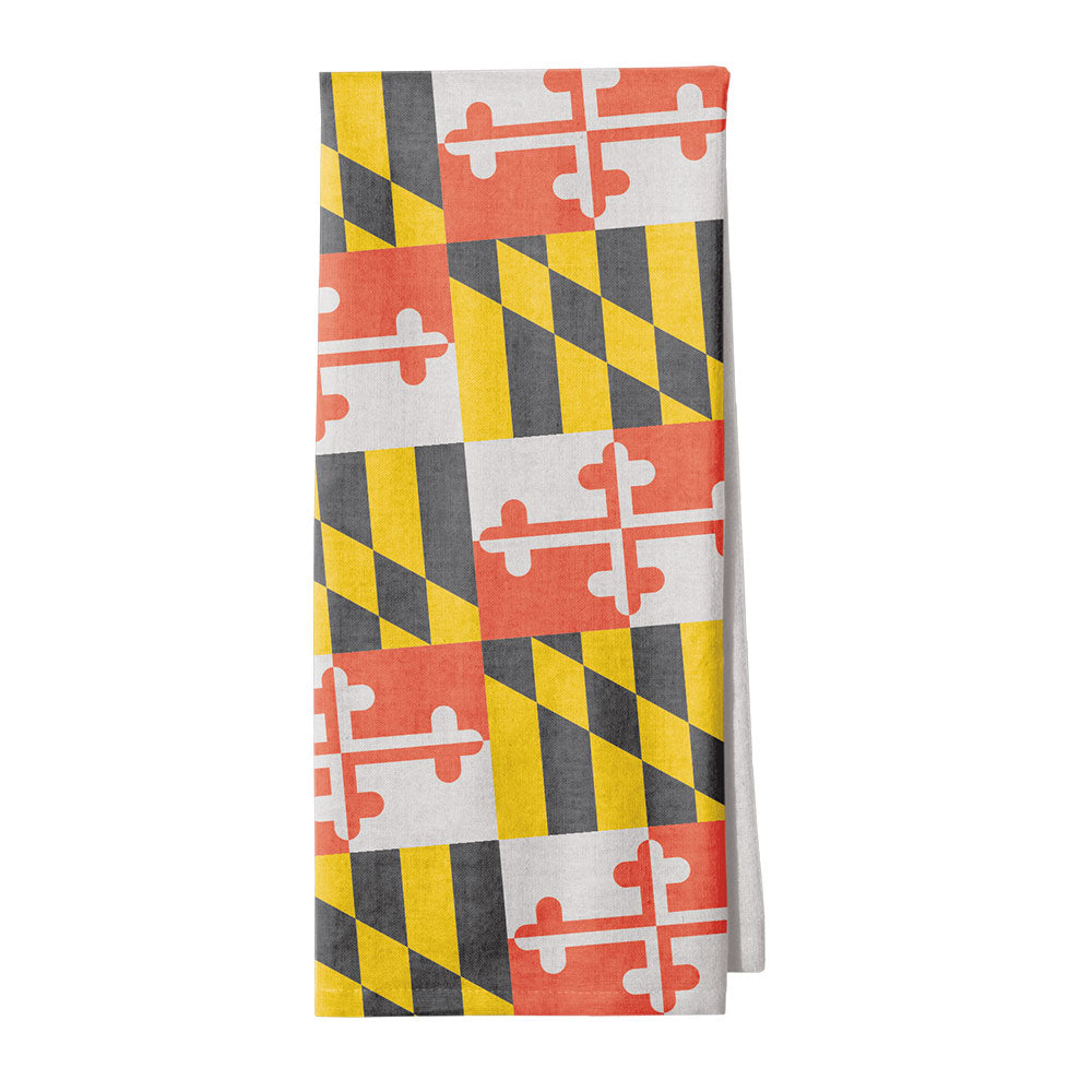 MDMYMD - Flag Pattern Kitchen Towel