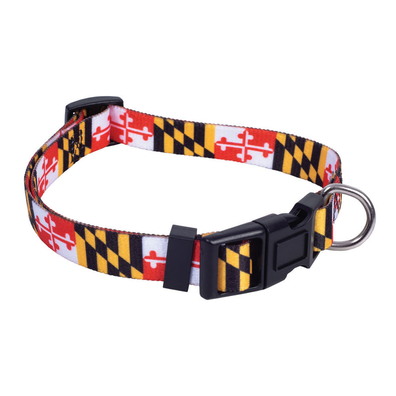 Maryland Flag Dog Collar