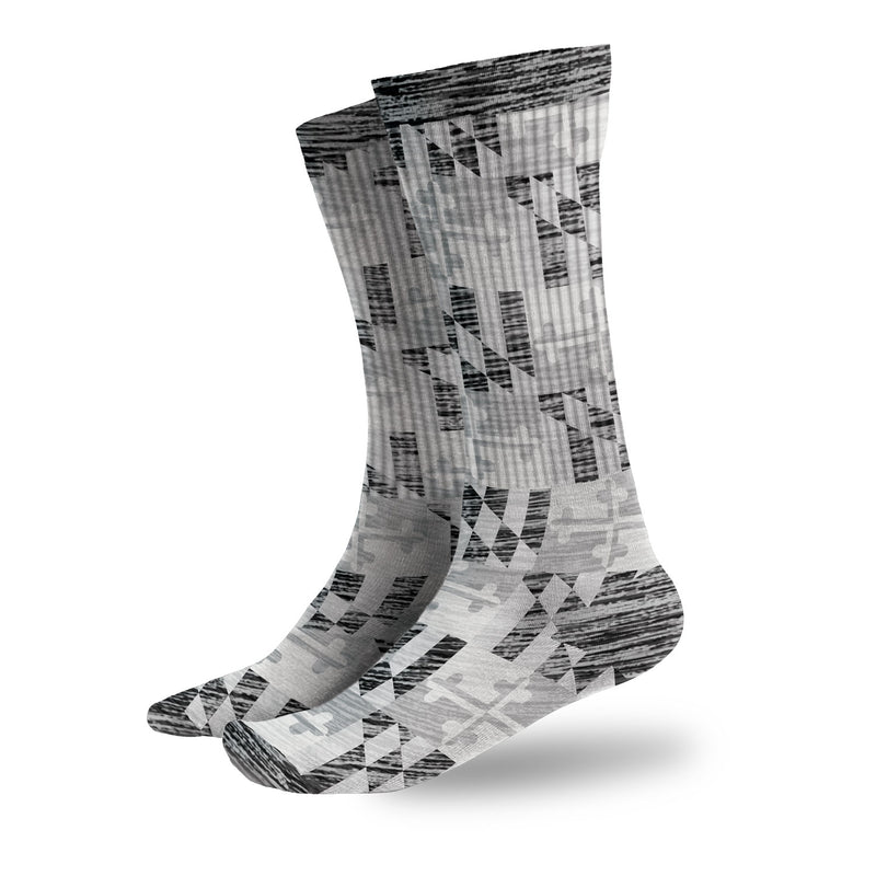 Grayscale Crew Socks