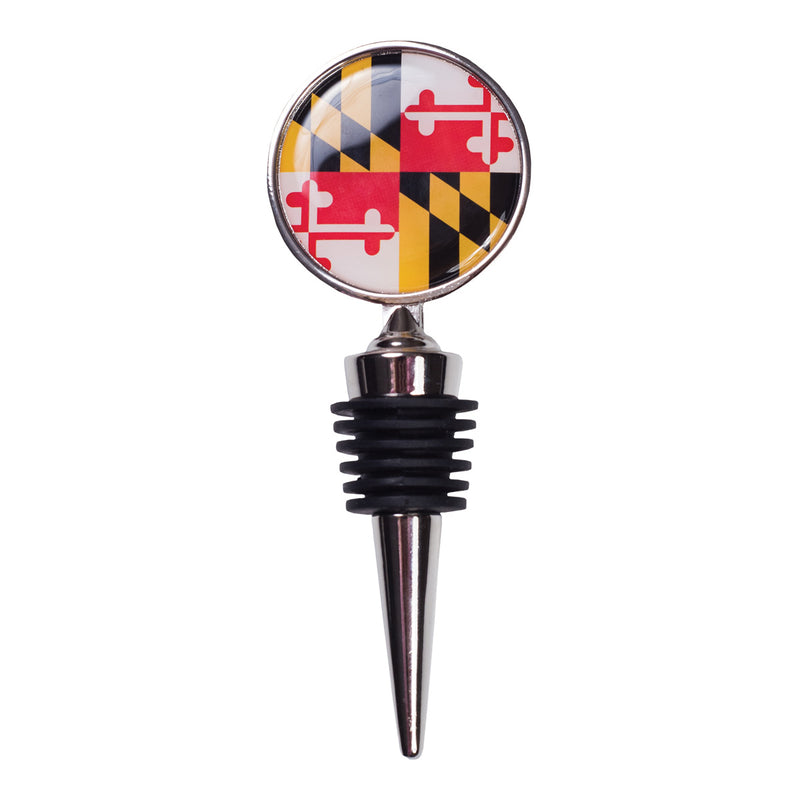 Maryland Flag Wine Stopper