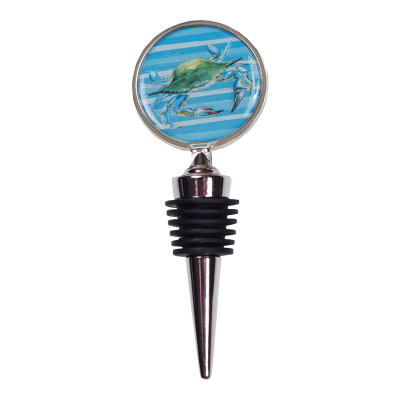 Crab Stripe Wine Stopper