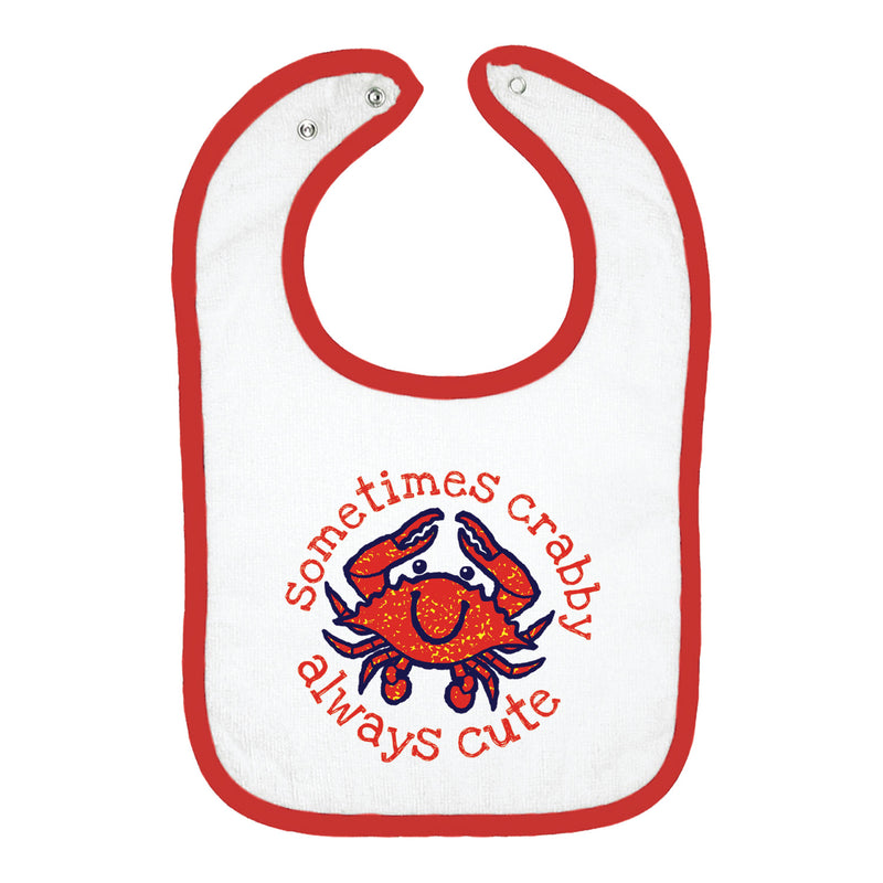 Sometimes Crabby Bib