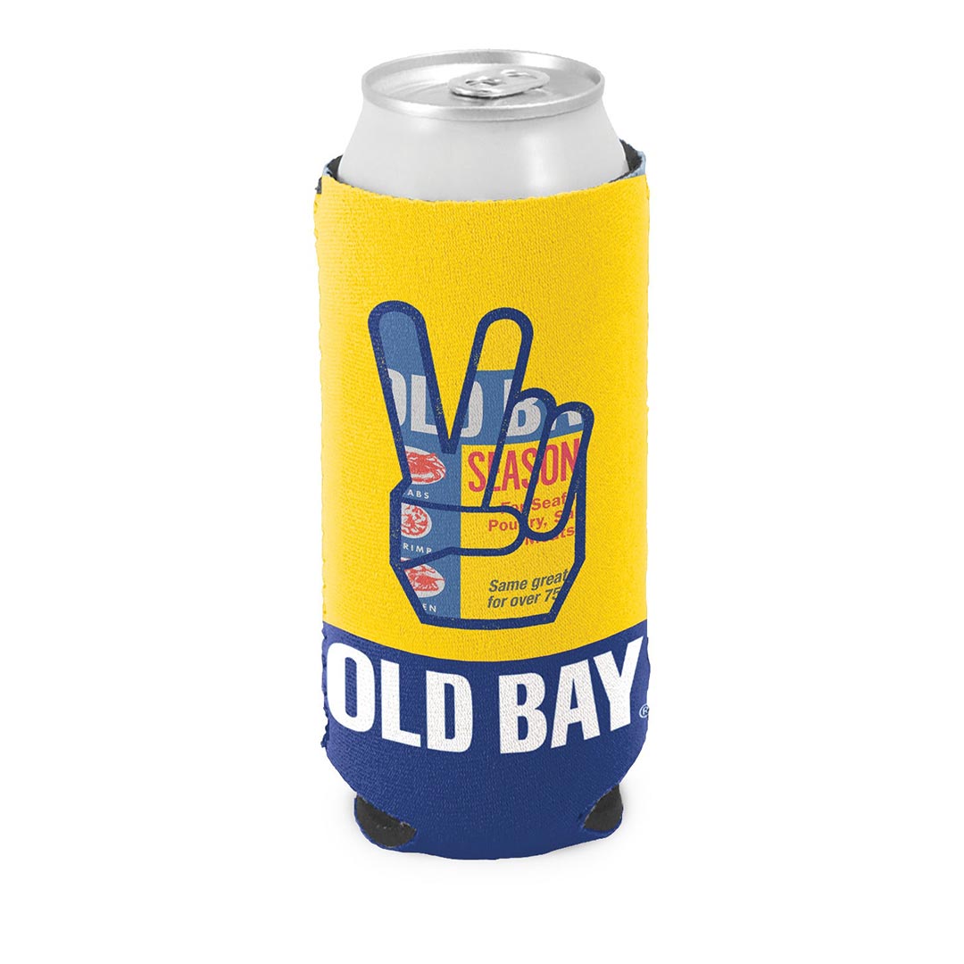 OLD BAY - Peace Dude Slim Can Holder