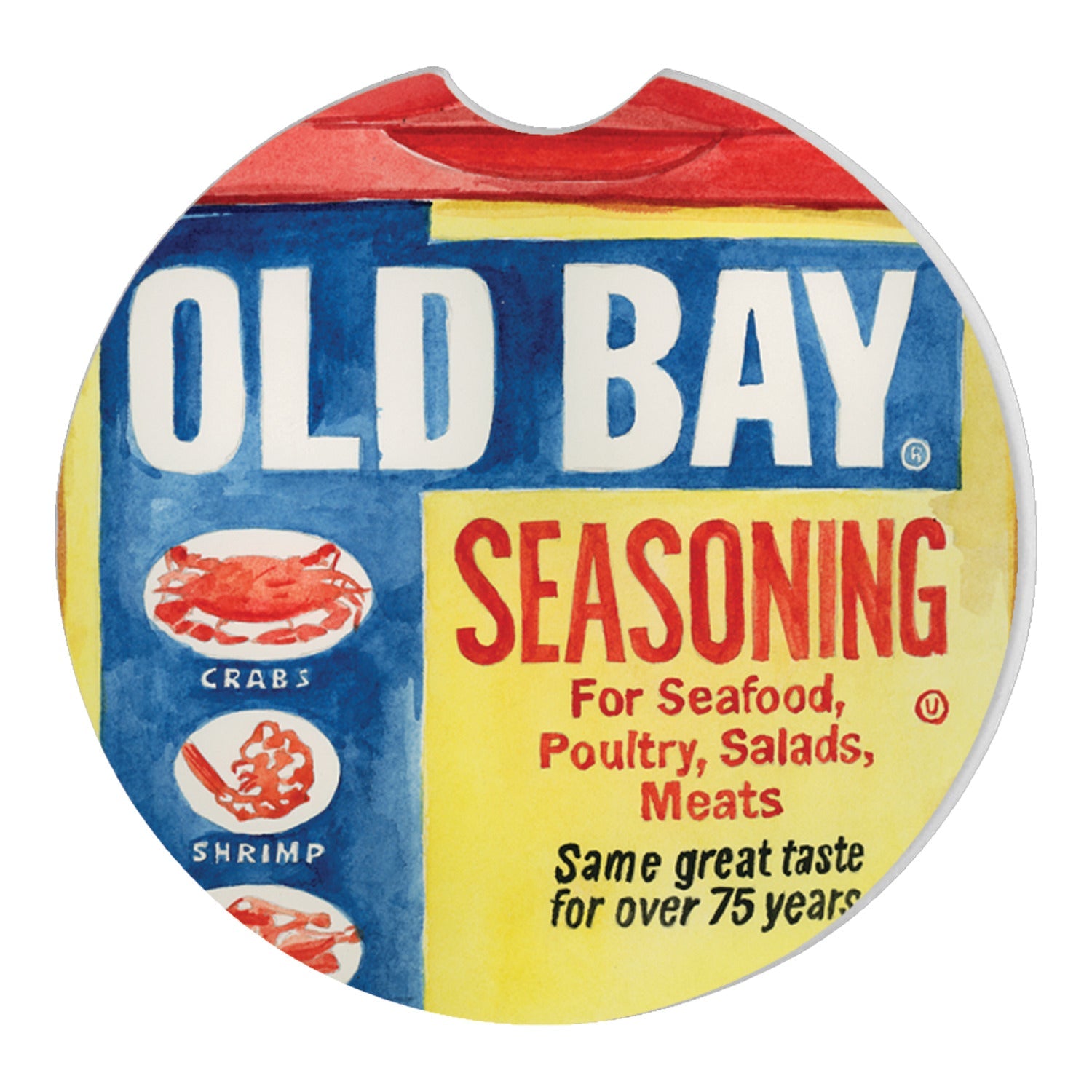 OLD BAY - Can Car Coaster