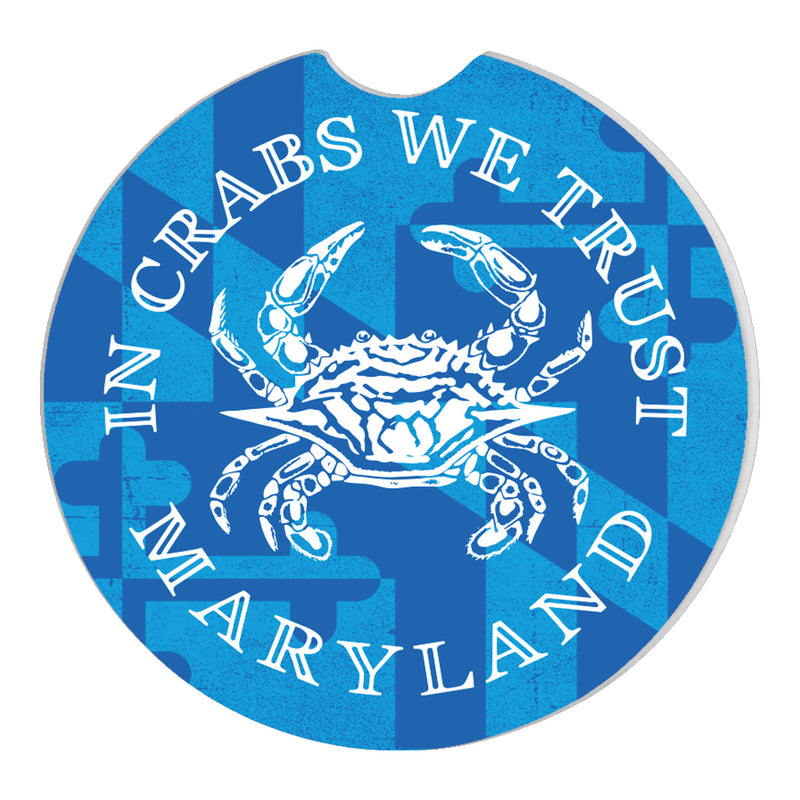 Crab Trust Car Coaster