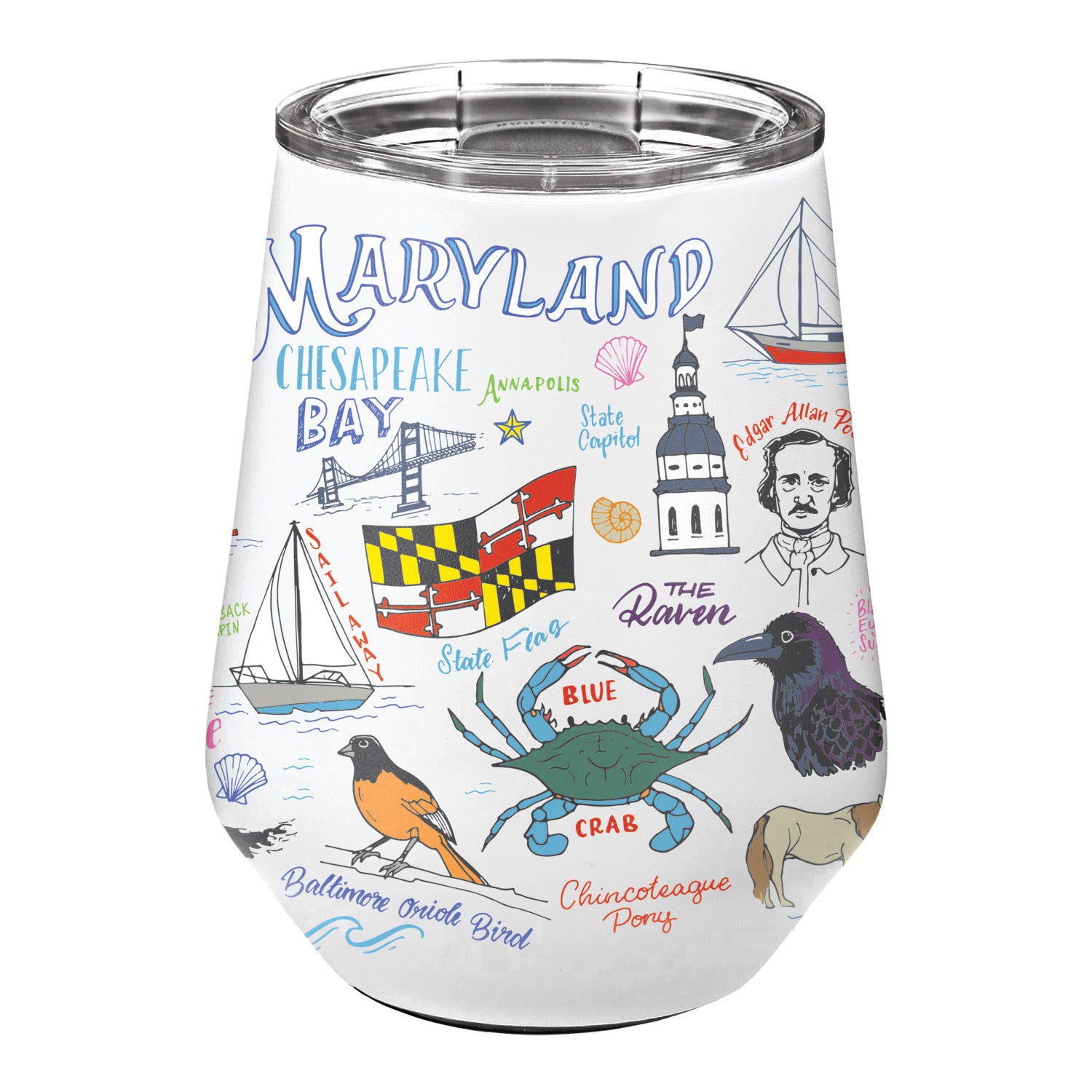 MDMYMD - Iconic Wine Tumbler