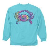 Tie Dye Crab Long Sleeve