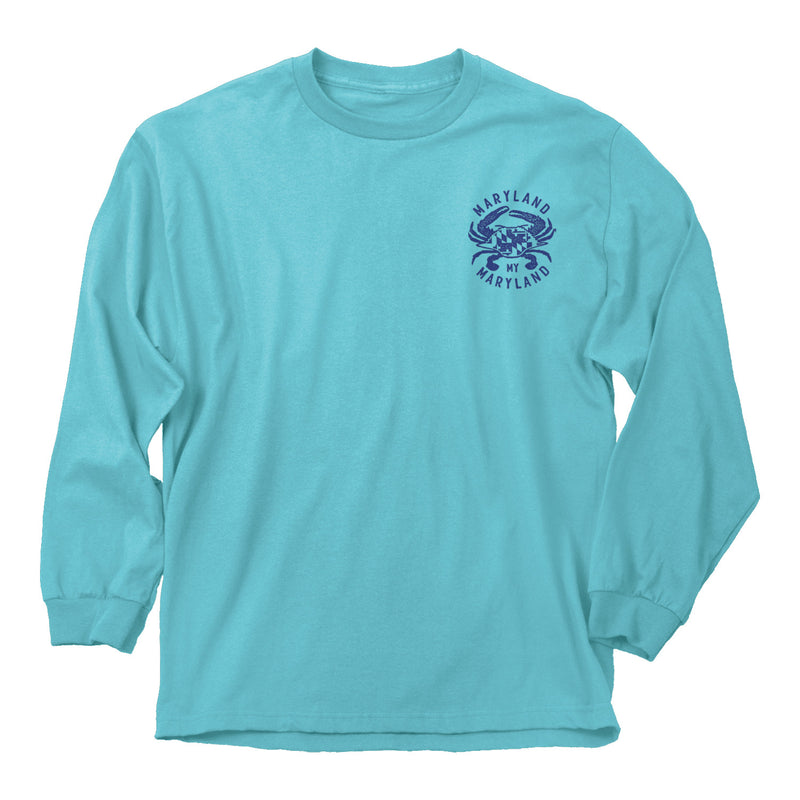 Tie Dye Crab Long Sleeve