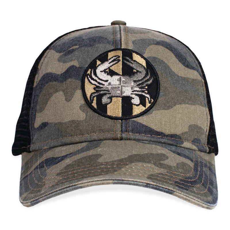 Camo Calvert Crab Hat