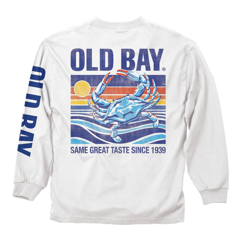OLD BAY® - Retro Crab Scene Long Sleeve